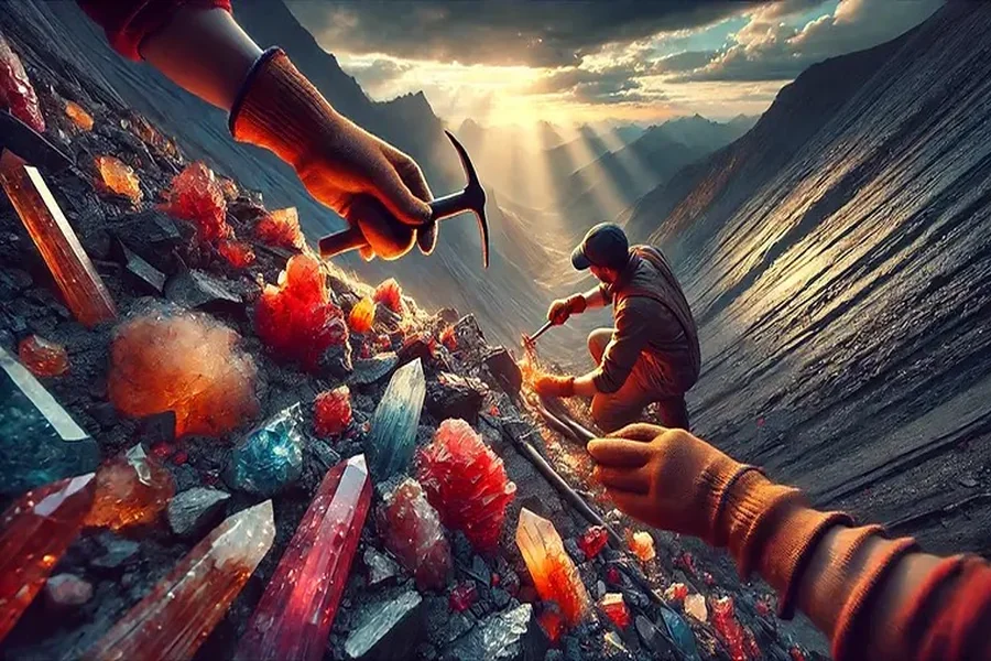 Crystal Mining in Georgia
