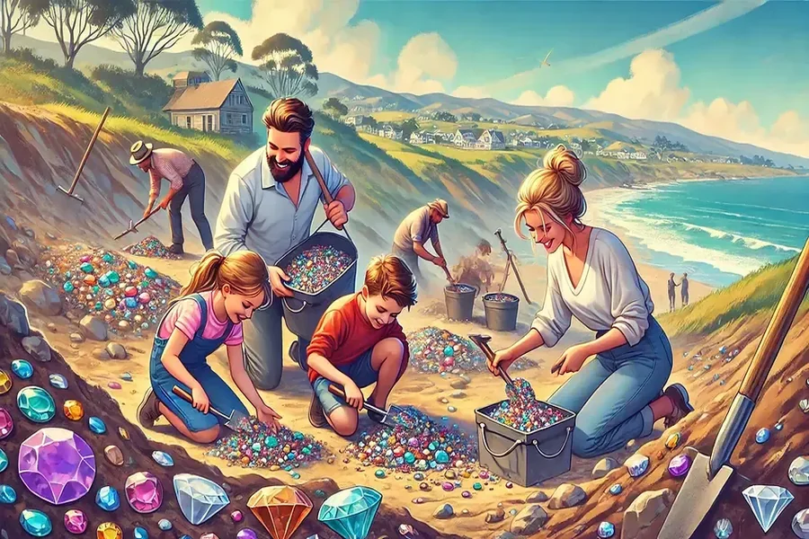 Gem Mining in California