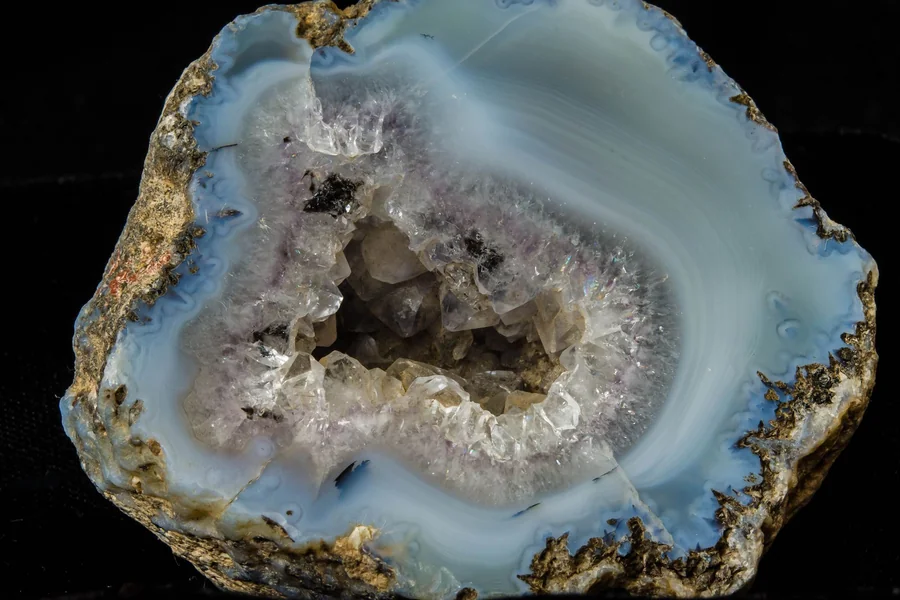 Map Where to Find Geodes in Texas
