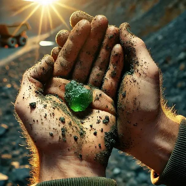 Moldavite Mining